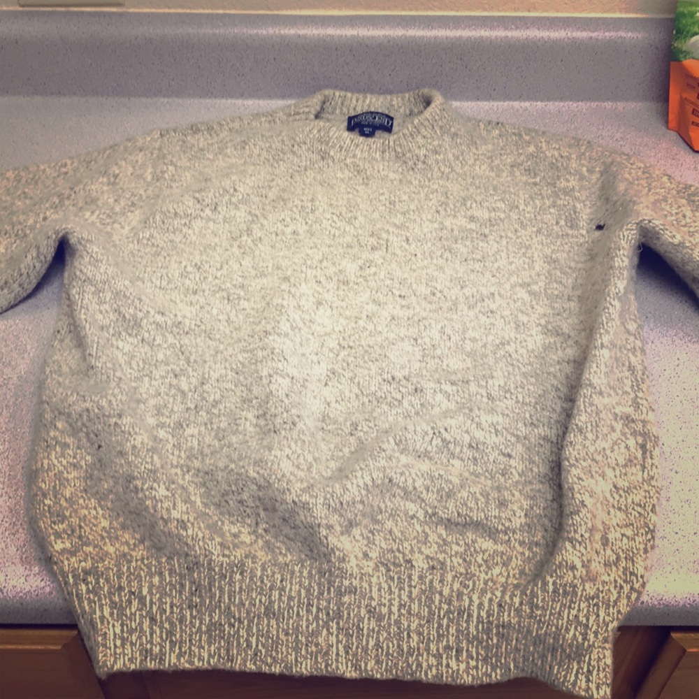 Lands end wool sweater